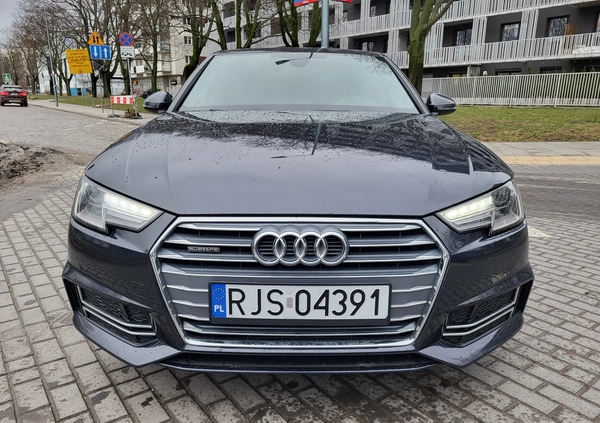 Audi A4 cena 99900 przebieg: 69731, rok produkcji 2018 z Warszawa małe 631